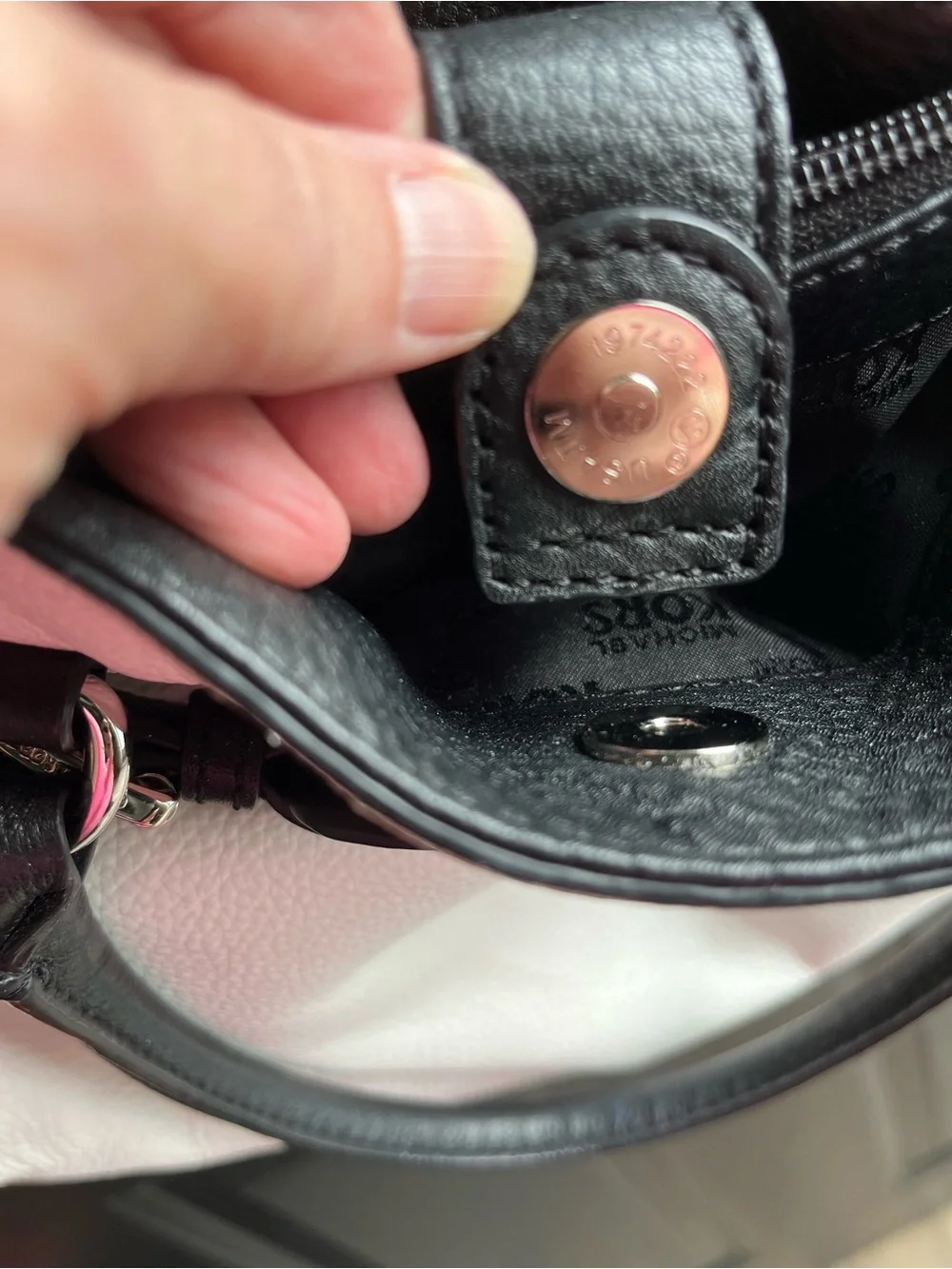 Michael Kors Hamilton Color Block Satchel